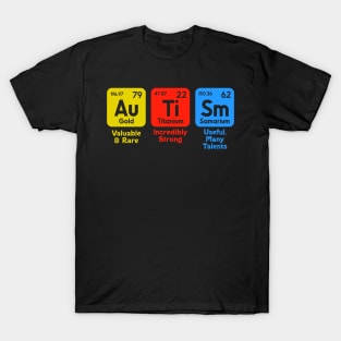 Autism periodic table T-Shirt